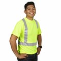 Cordova COR-BRITE Short Sleeve Shirts, Lime, 2XL V4112XL